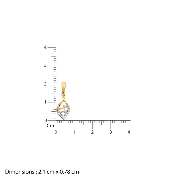 Rose Gold Celebration Pendant Necklace